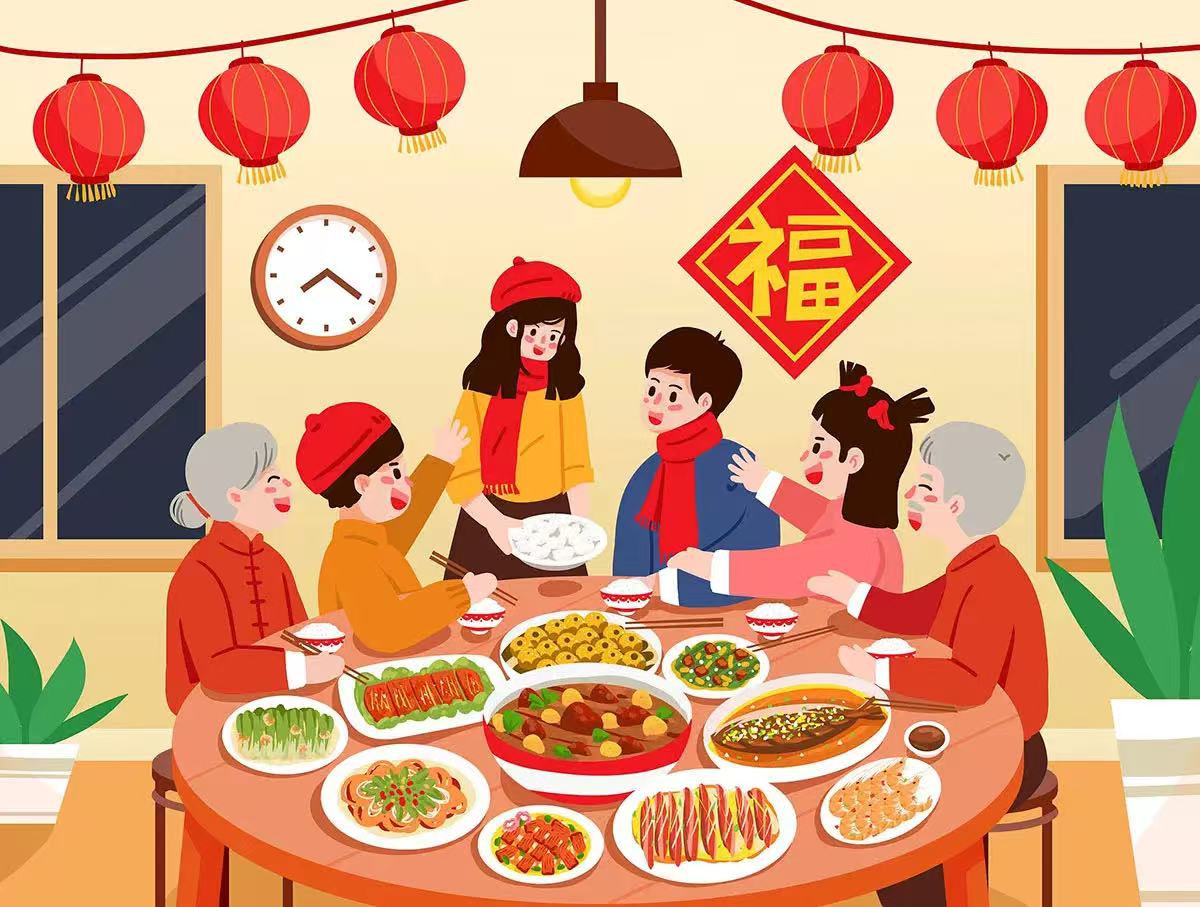 爆竹声里辞旧岁，团圆饭中迎新春——这个春